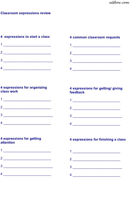 Classroom-expressions-review
