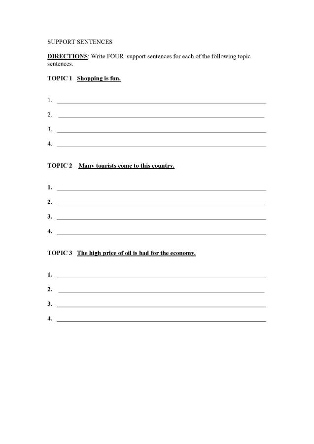 essay exercises pdf