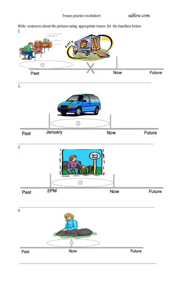 Grammar-time-lines-with-pictures - Eslflow