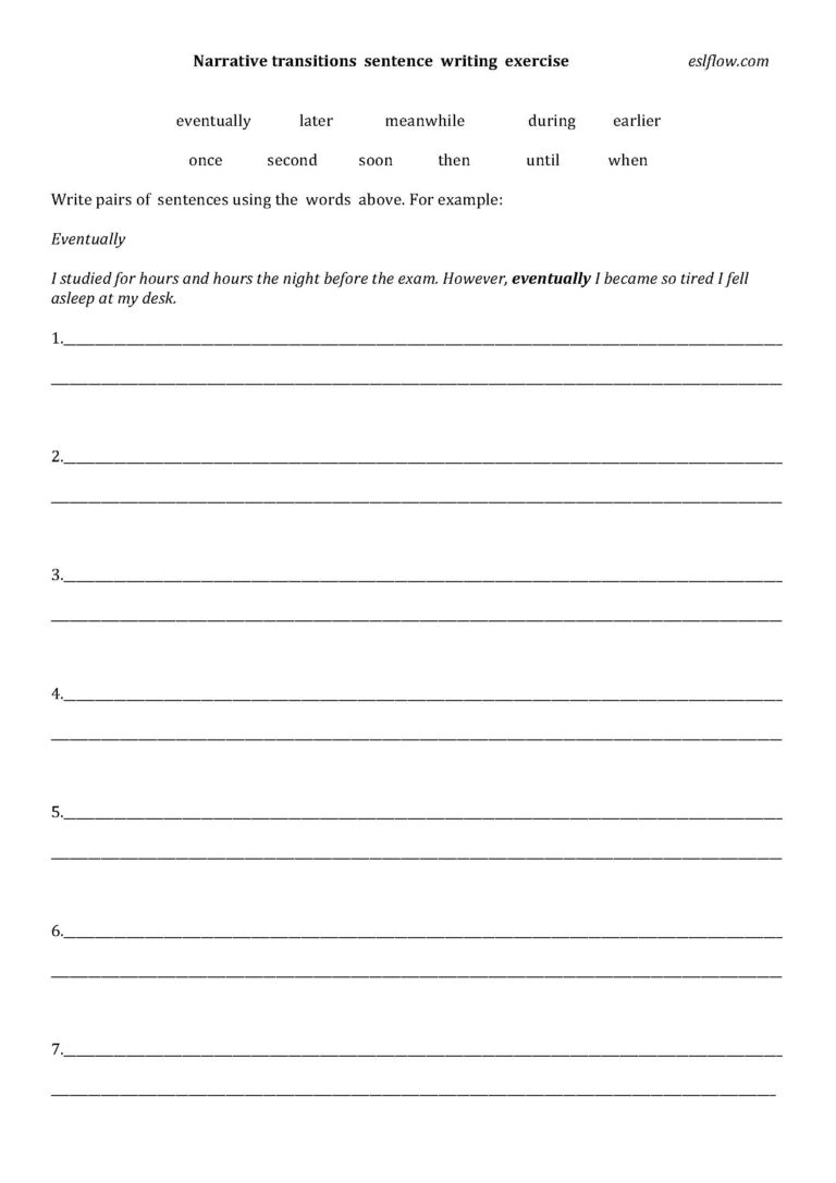 essay exercises pdf